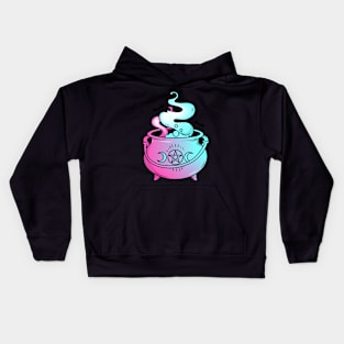 Witchy Boiling Magic Potion Pot Kids Hoodie